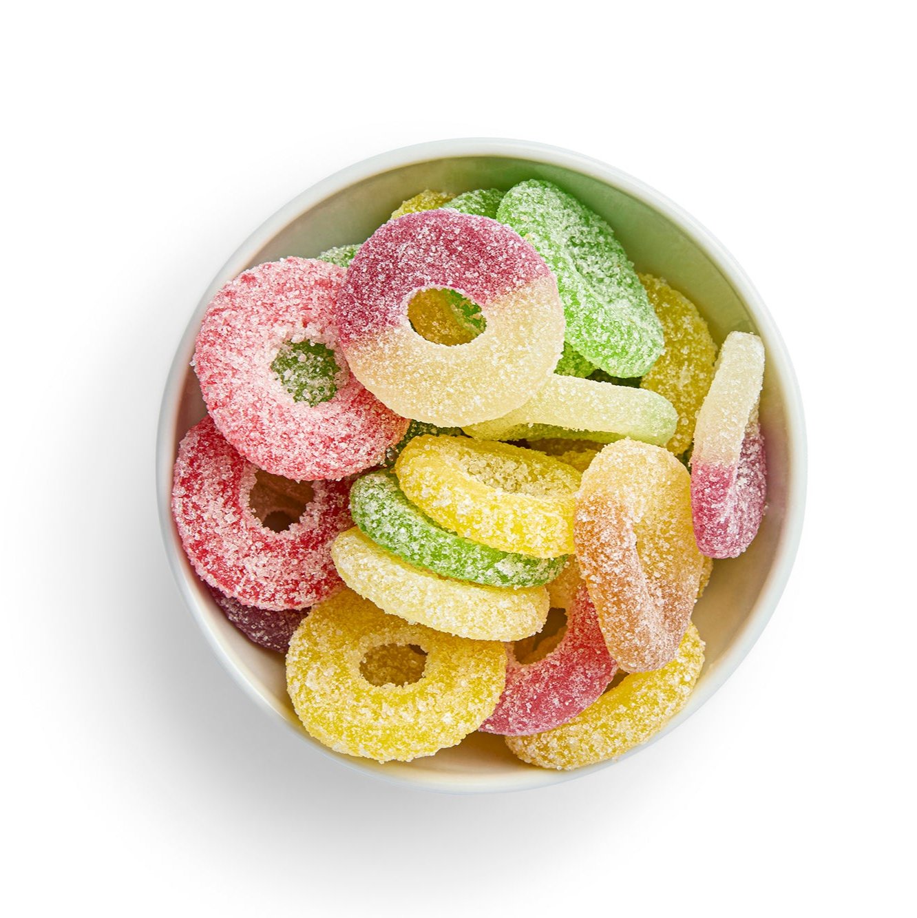 Fizzy Fruit Rings 100g