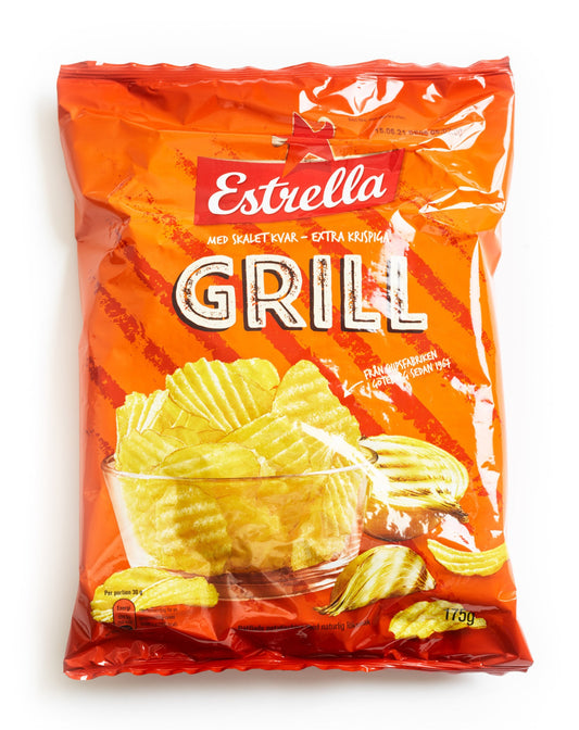 Estrella Grill Chips 175g