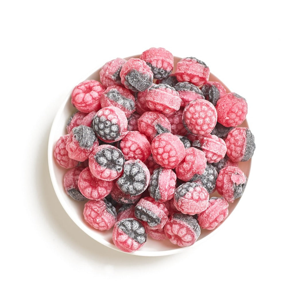 Salty Raspberry Drops 100g – Yum Yum Swedish Candy